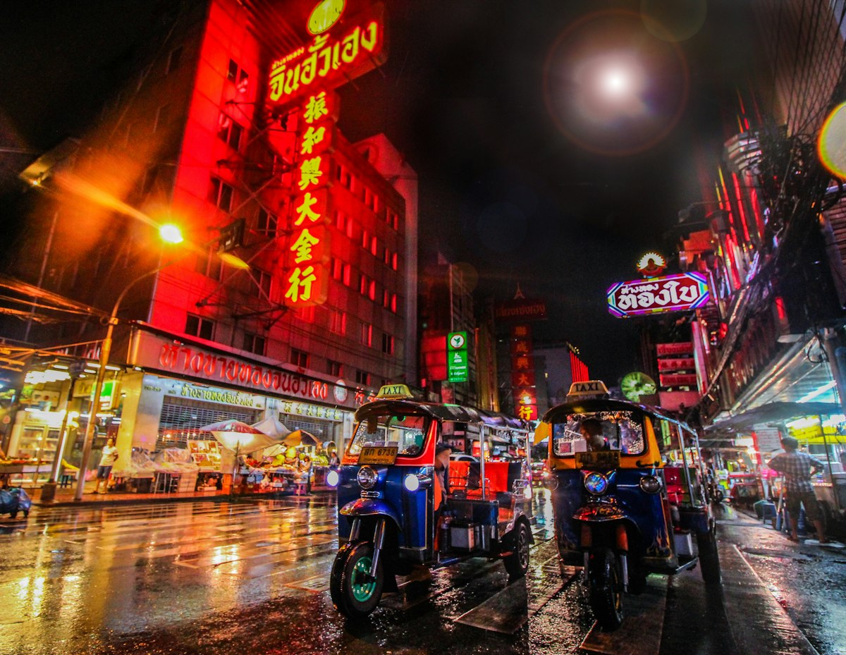 Bangkok cityscape, the local context for self-employed financial planning in Thailand